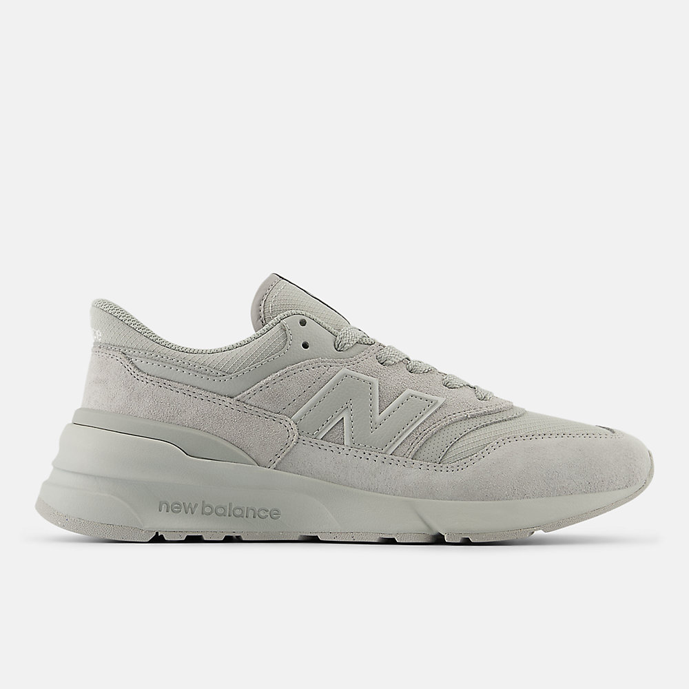 New Balance 997R Shoes Concrete with Grey Matter